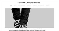 Desktop Screenshot of georgiaraefamilyband.com